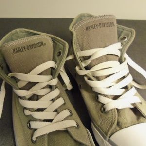 Harley Davidson high- top Tennis Shoes.